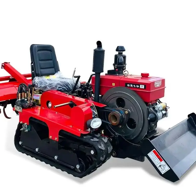 

Customized 25HP Diesel Tractor Paddy Dry Land Dual Use Stubble Breaking Soil Loosening