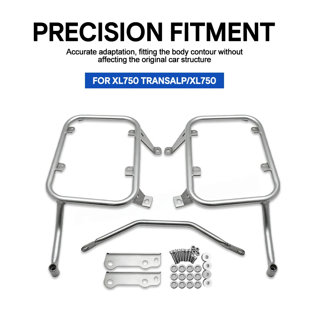 Motorcycle Side Case Luggage Rack Bracket Kit Side Box Bag Pannier Trunk Support Fit For Holder XL750 Transalp XL750 2023-2024