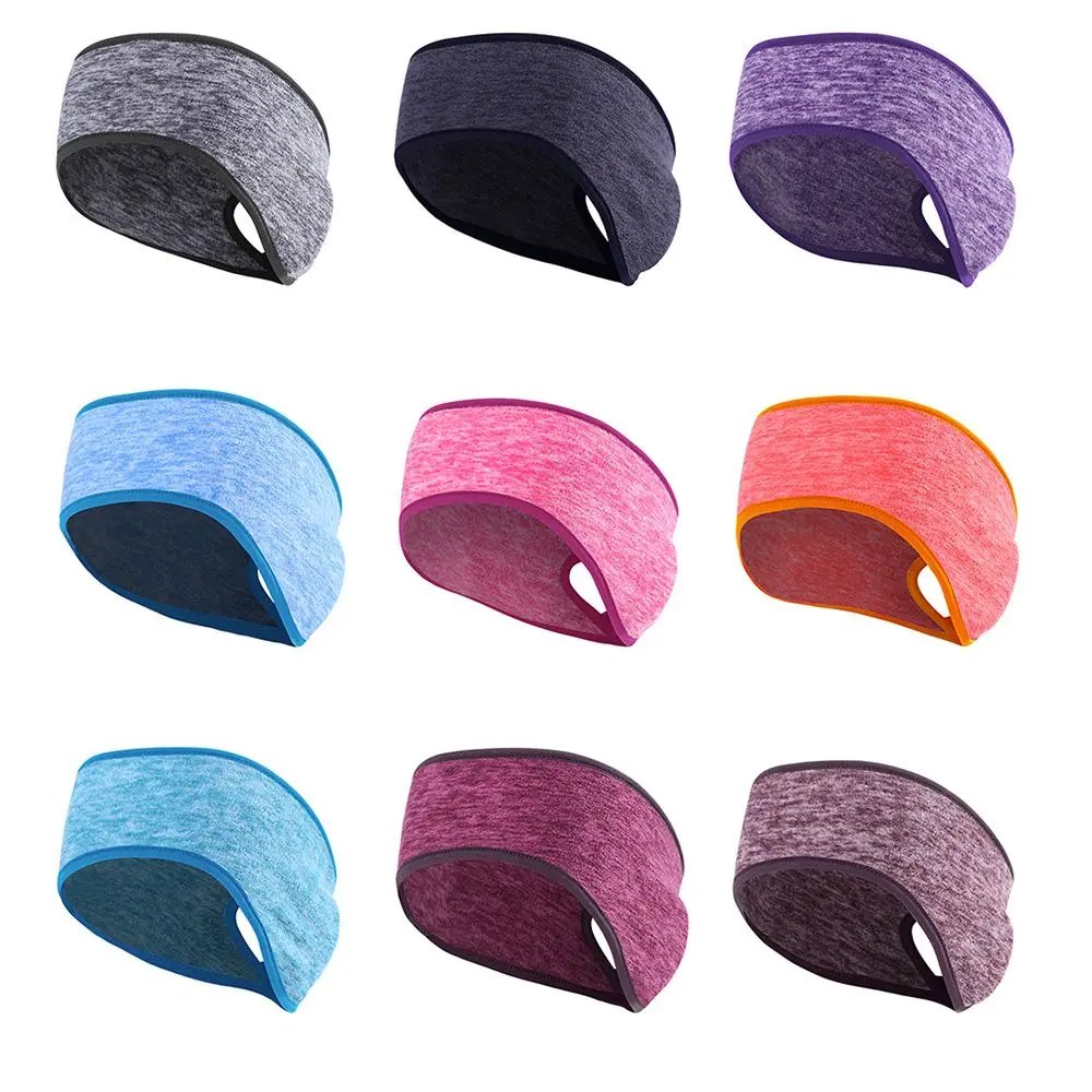 

1pcs Headscarf Women Girls Hair Sweat Running Headband Winter Sweatband Ponytail Headband Ear Warmer