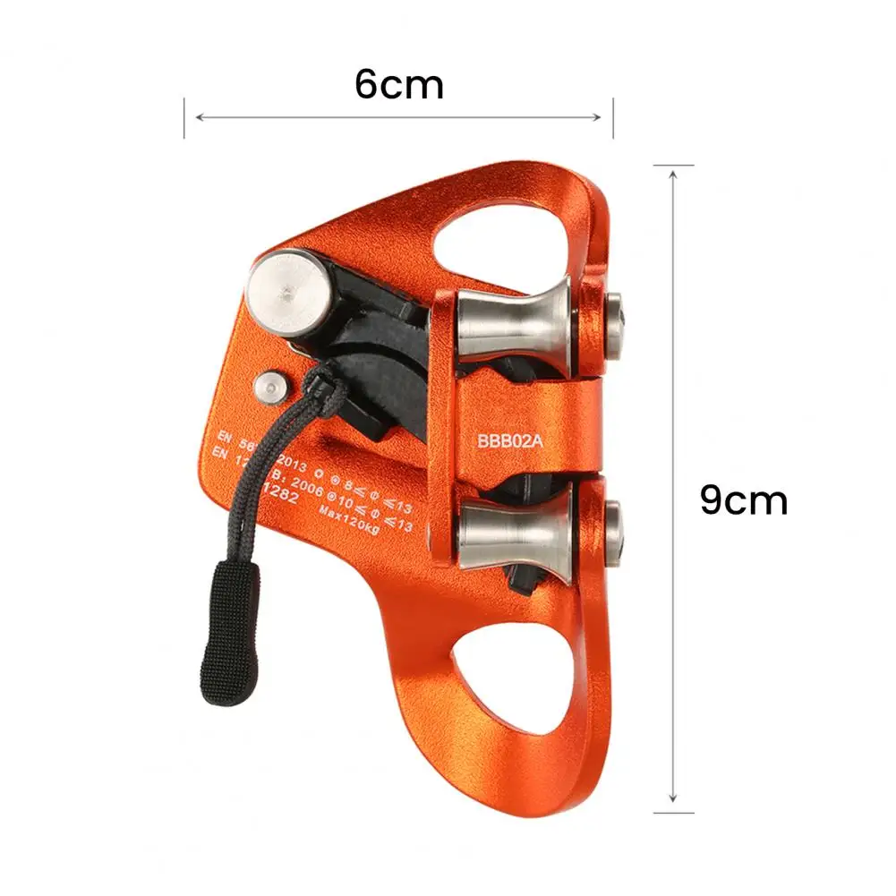 Climbing Rope Tools Mountaineering Ascender Ergonomic Safe Catch Great Press Type Climbing Hand Ascender