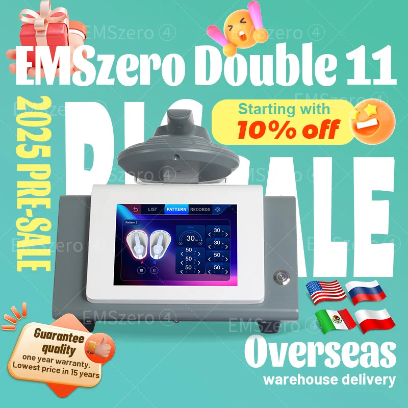 2024 EMSONE NEO 6500W RF Electromagnetic Machine EMS Body Slimming Sculpting Fat Burning EMSzero Nova Weight Lose Muscle Build