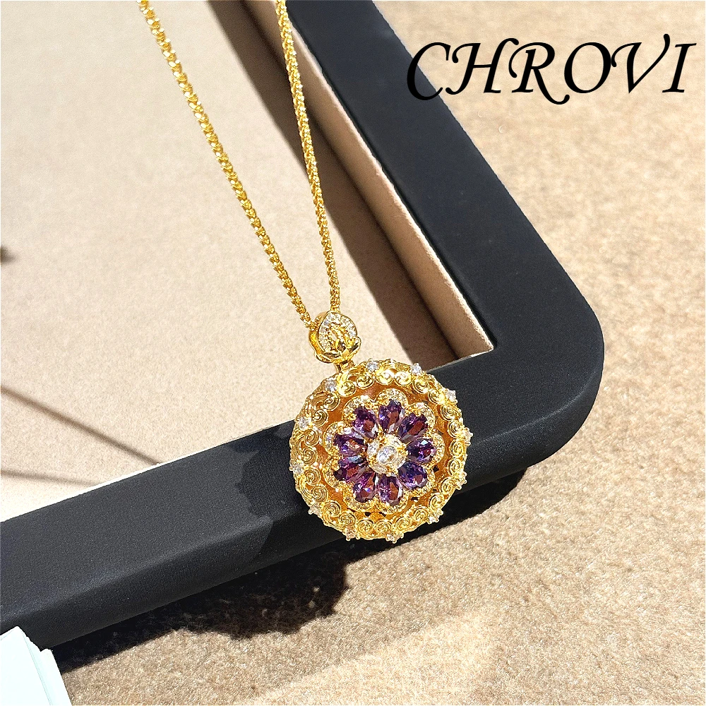 Medieval 925 silver new Chinese-style charm eight-bottle compass pendant necklace