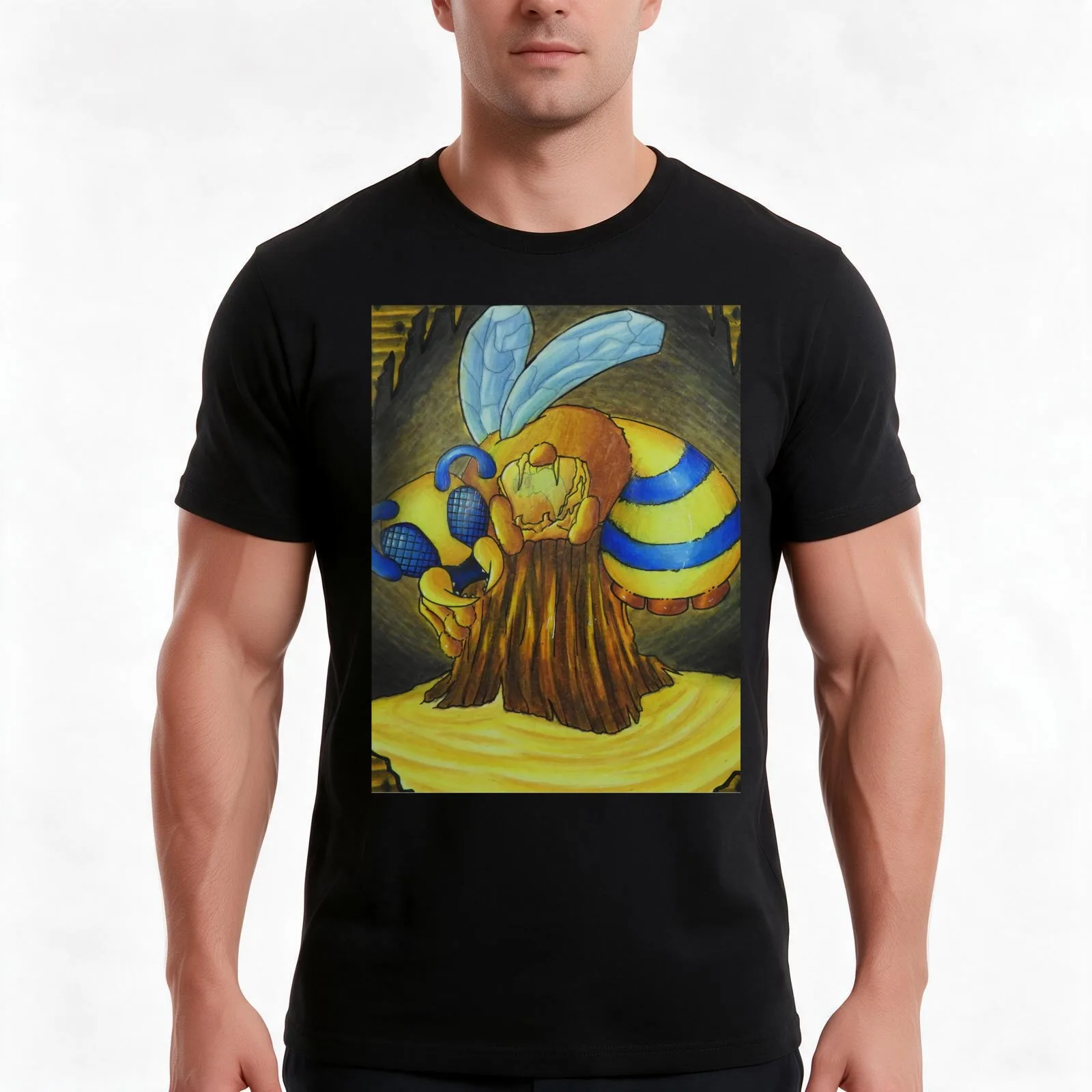 Queen Bee Terraria T-Shirt Summer Casual Cotton Tee Oversized Streetwear Tops Vintage Graphic Print Loose Fit Short Sleeve