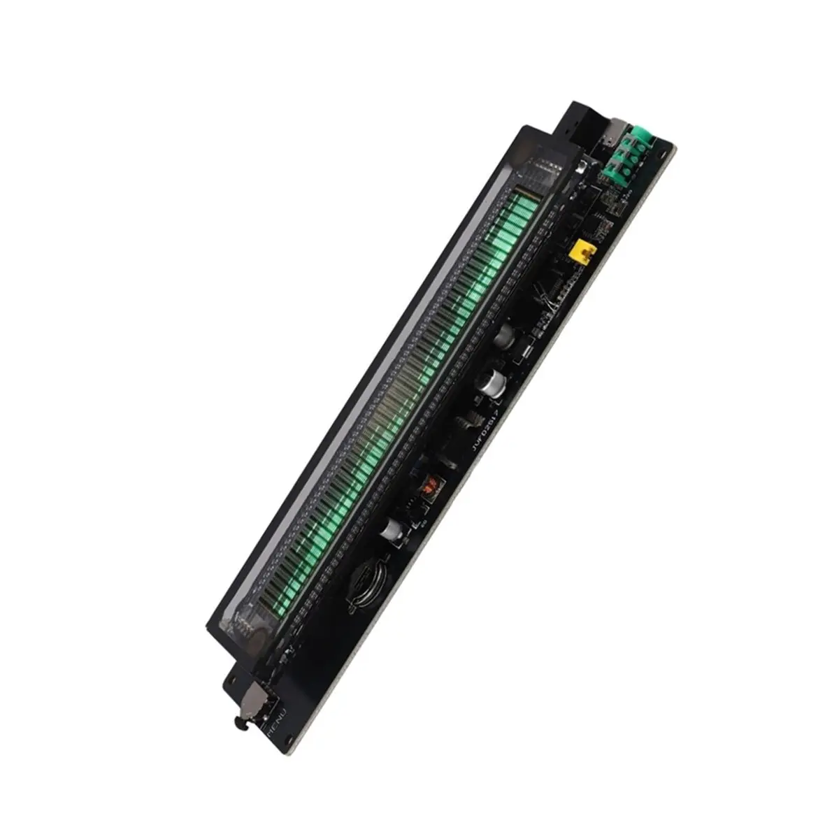 Audio Analyzer Board with VFD Display, Resolution Music Clock Display with 3.5mm AUX/MIC Input-JVFD2517 (Narrow)