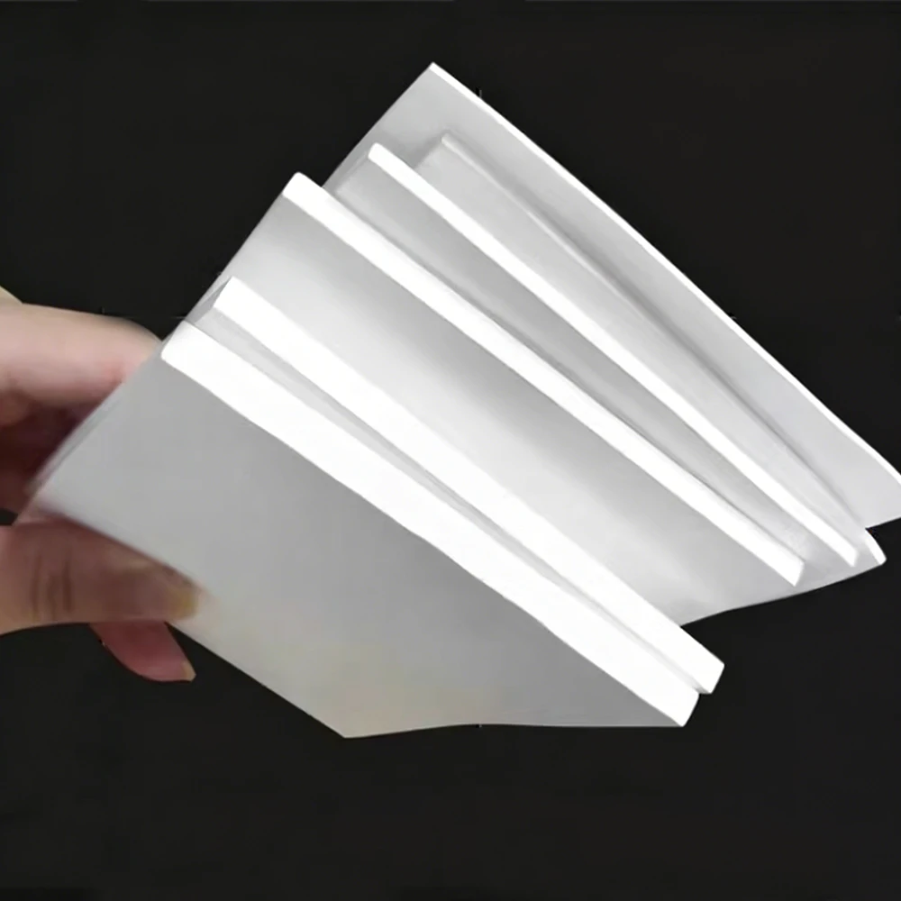 1Pcs Soft PTFE Gasket Thick 1/1.5/2~6mm EPTFE Expanded Plate High Temperature Resistant Elastic Flat Gaske 250x250mm 500x500mm