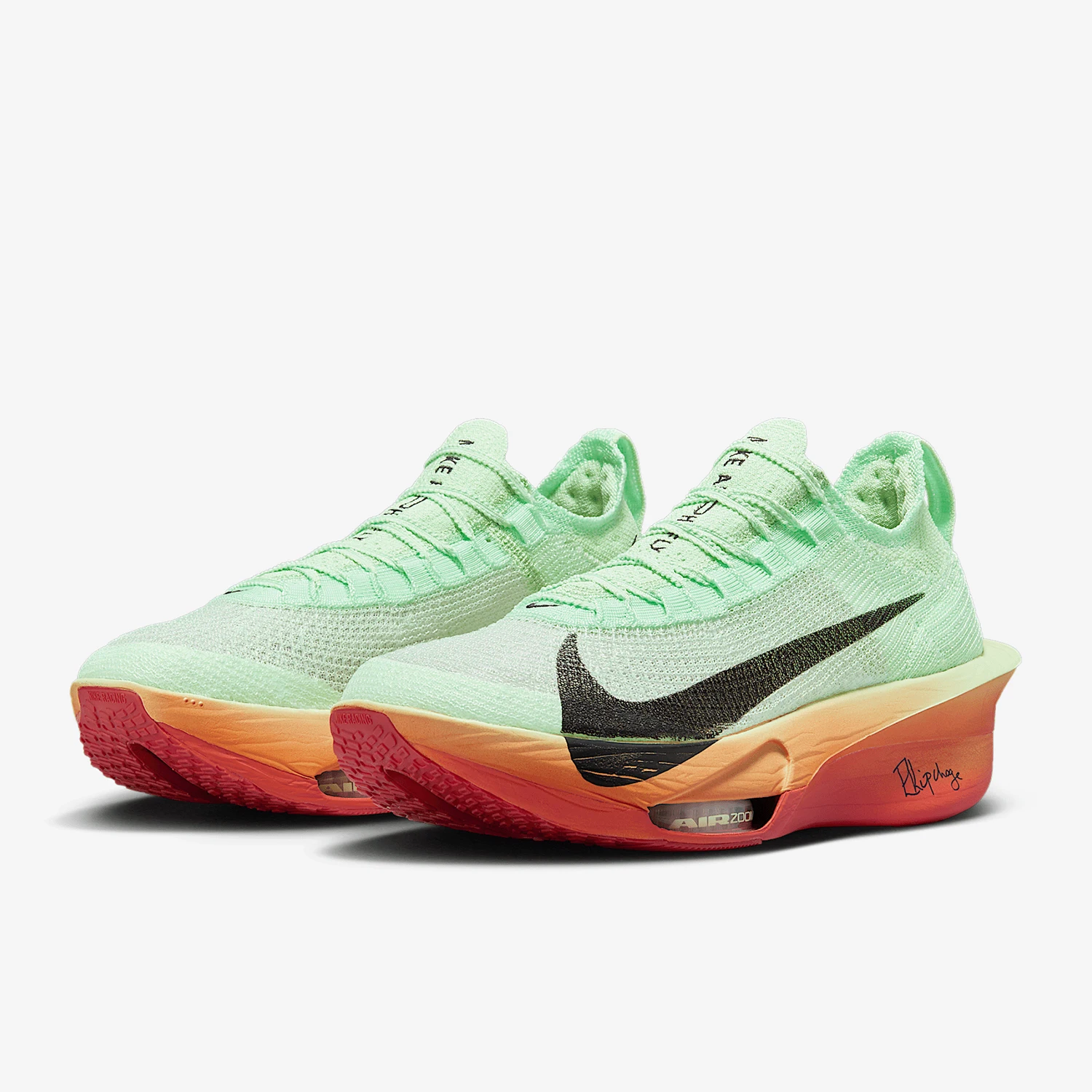 Nike genuine ALPHAFLY 3 men's and women's cushioned thick soled low top running shoes HJ7041-300