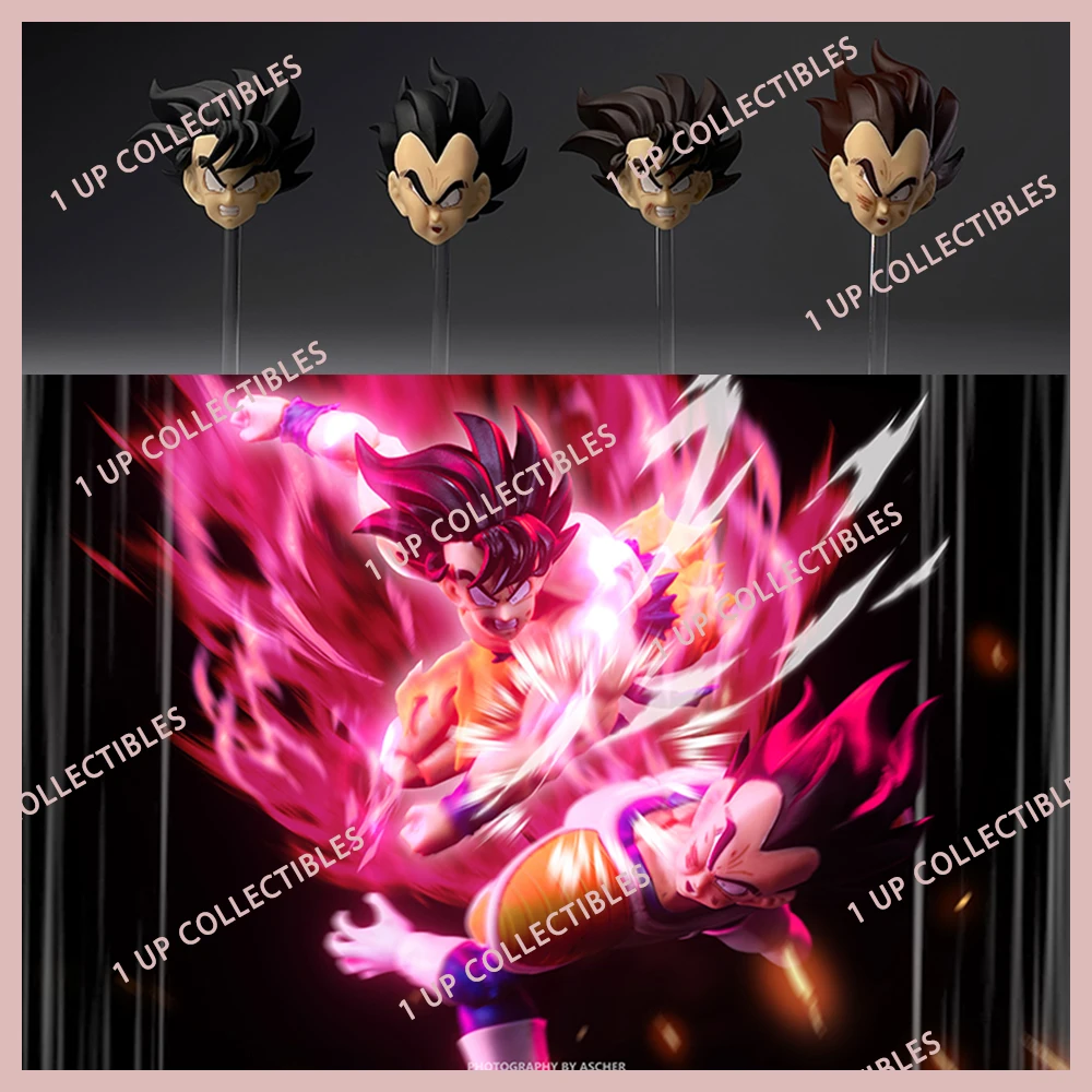 

RE CUSTOM Son Goku Vegeta Fighting Set Headsculpt Фигурка Аксессуары Аниме Dragon Ball Z Shf Коллекционная модель Запчасти Игрушка в подарок