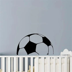 1pc Creative football  Wall Stickers Modern Fashion Wall Sticker For Kids Rooms Sticker Mural