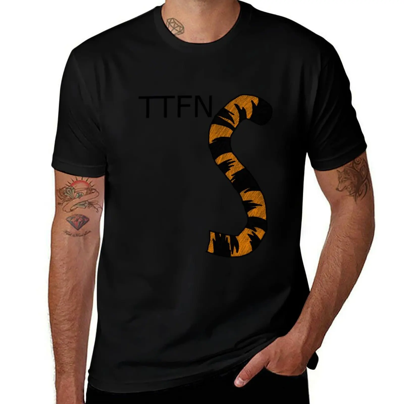 

ttfn T-Shirt funny t shirts man t shirts for man graphic vintage