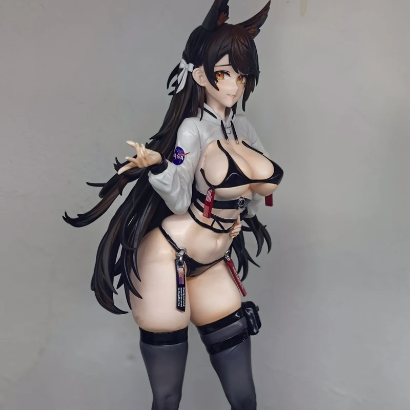 29CM Atago Racing Queen Azur Lane Painted GK Anime Figure Diy Private Customized Finished Model