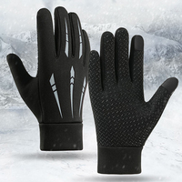 Winter Cycling Gloves Men Gloves Touch Screen Windproof Sports Gloves Warm Thermal Running Ski Cycling Gloves