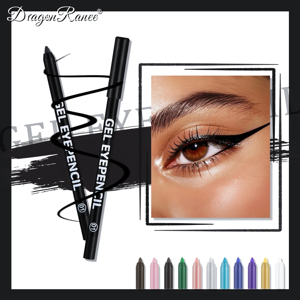 Eyeliner Pen Is Waterproof, Sweat-Proof, Smooth, Non-Smudging, Quick-Drying, Long-Lasting, Easy to Remove, Does Not Remove Makeup, Natural-Looking, Long-Lasting Eyeliner Pen