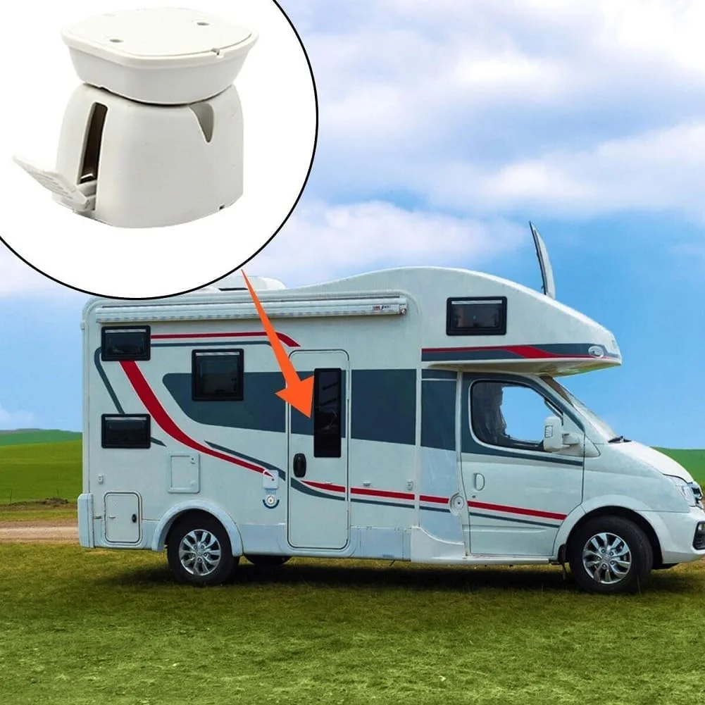

Door Stop Retaining Catch Holder Nylon Caravan Door Retainer Stopper Limiters RV Push Catch Holder Camper Motorhome Accessories