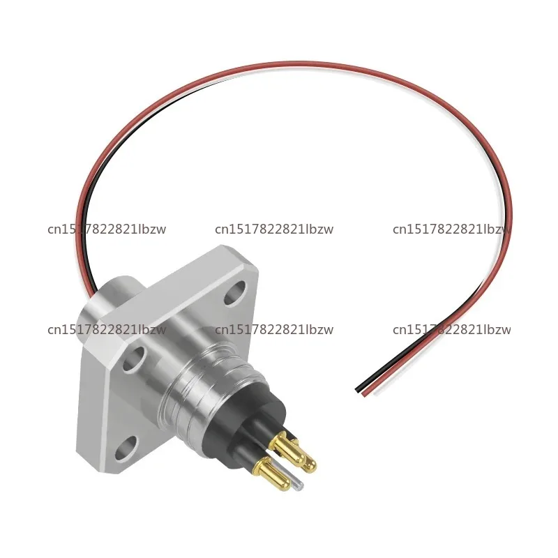 male flange connection installation deep water bulkhead connector underwater connector for subsea remote control