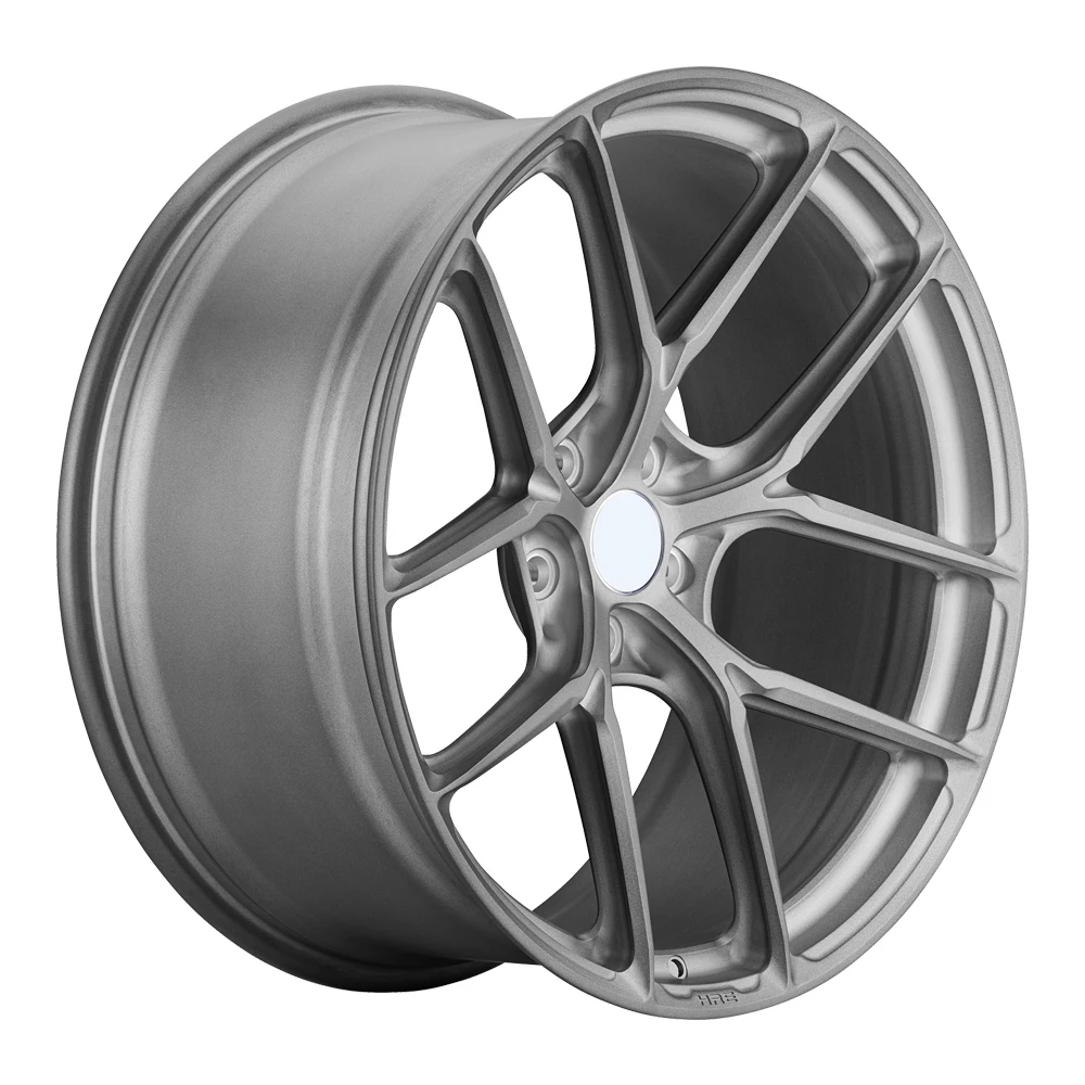 ODM高級18/19/20/21インチシルバー鍛造レーシングカーホイール5x112/120アルミ合金乗用車ホイールリム（アフターマーケット向け）