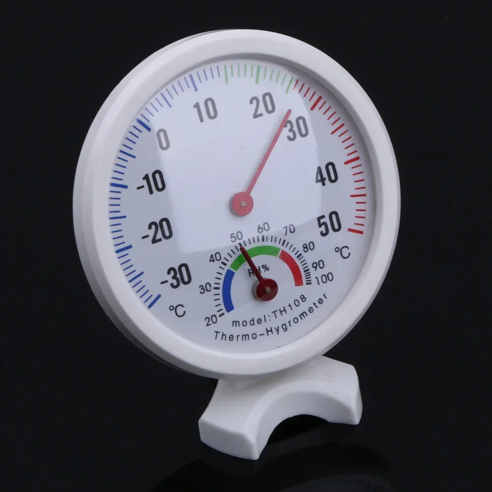 Decorative Bell-Style Humidity/Temperature Gauge - Analog Hygrometer (-30°C to +50°C) for Garden, Greenhouse & Outdoor Spaces