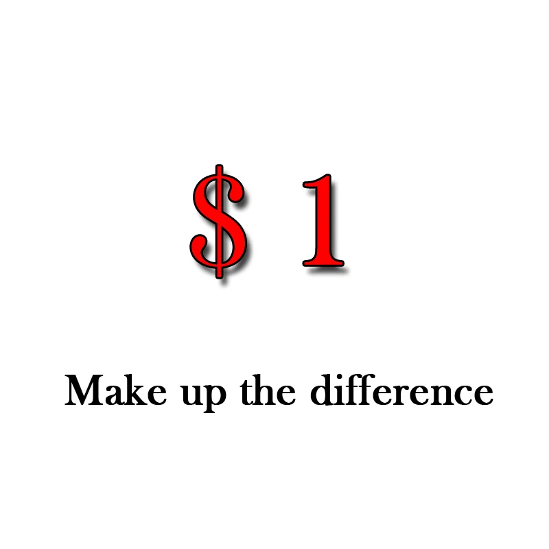 

Make up the difference