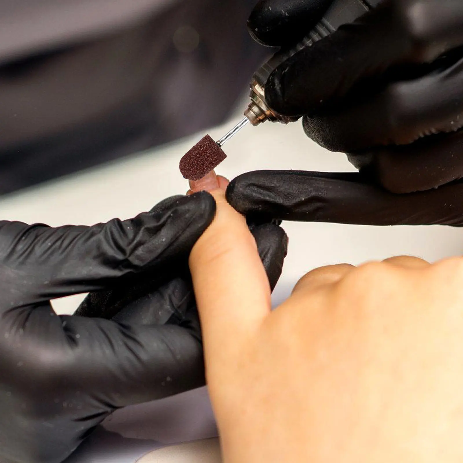 

1Set Nail Drill Sanding Bits Manicure Polishing Heads Reshape Nails Remove Dead Skin Nail Art Grinding Machine Replacement Head