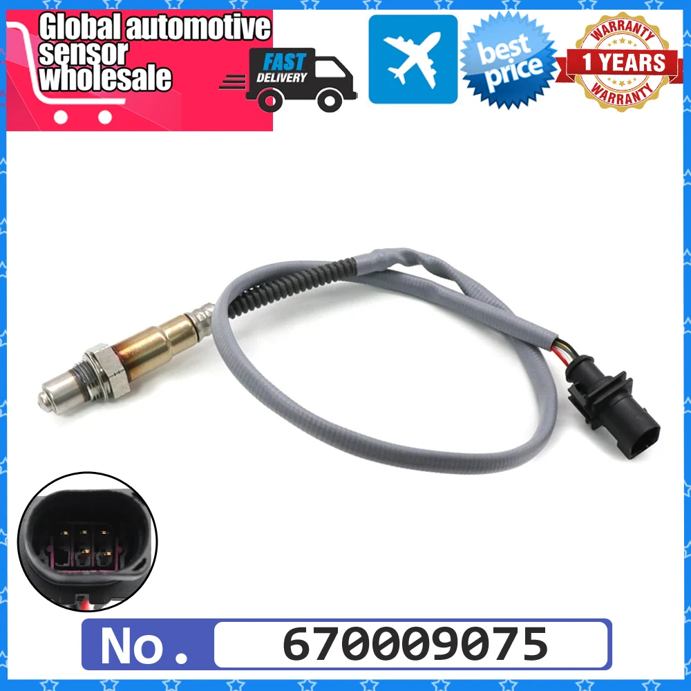 NEW Front Air Fuel Ratio Lambda O2 Oxygen Sensor 670009075 For Maseratri Levante 3.0 Ghibli Quattroporte 2014-2018 0258027100