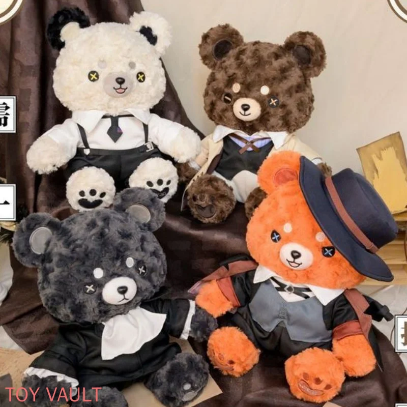 Bungo Stray Dogs Figure Set - Nakajima Atsushi Osamu Dazai Akutagawa RyūNosuke Chuuya Nakahara Collect Bear Characters In Stock