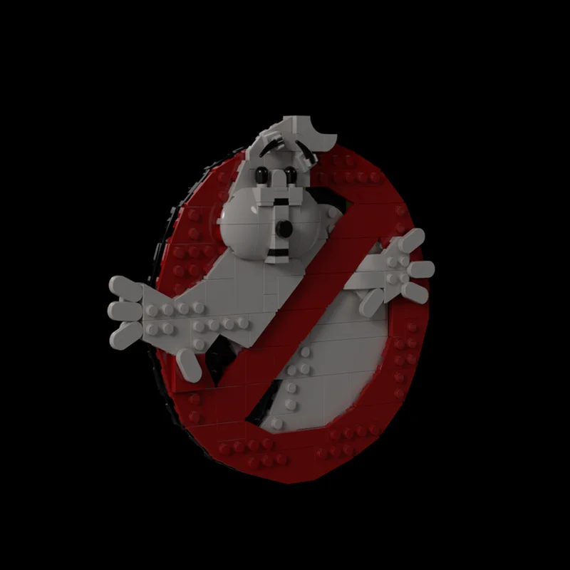 273pcs MOC GB Logo Ghostbusters Model Building Blocks Architecture Assemble Toy DIY Creative Idea Christmas Gifts Education