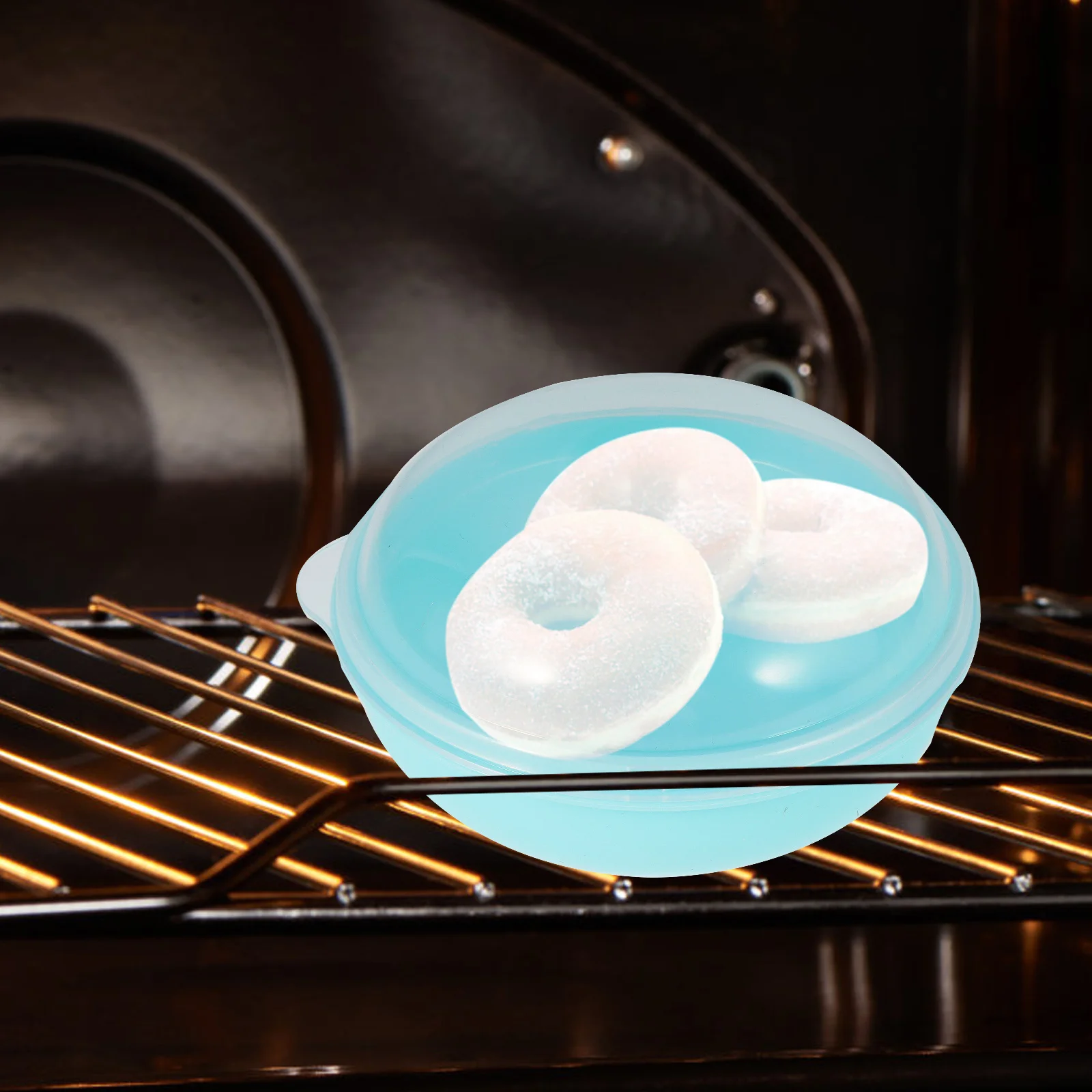 

Bread Storage Box Container Airtight Breadbox Dispenser Containers for Kitchen Counter Holder Homemade Microwaveable