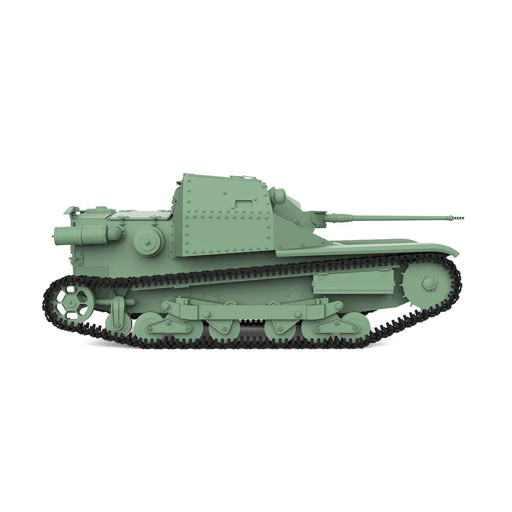 SSMODEL 72685 V1.7 1/72 drukowany 3D zestaw Model z żywicy i L3 niszczyciel przeciwpancerny