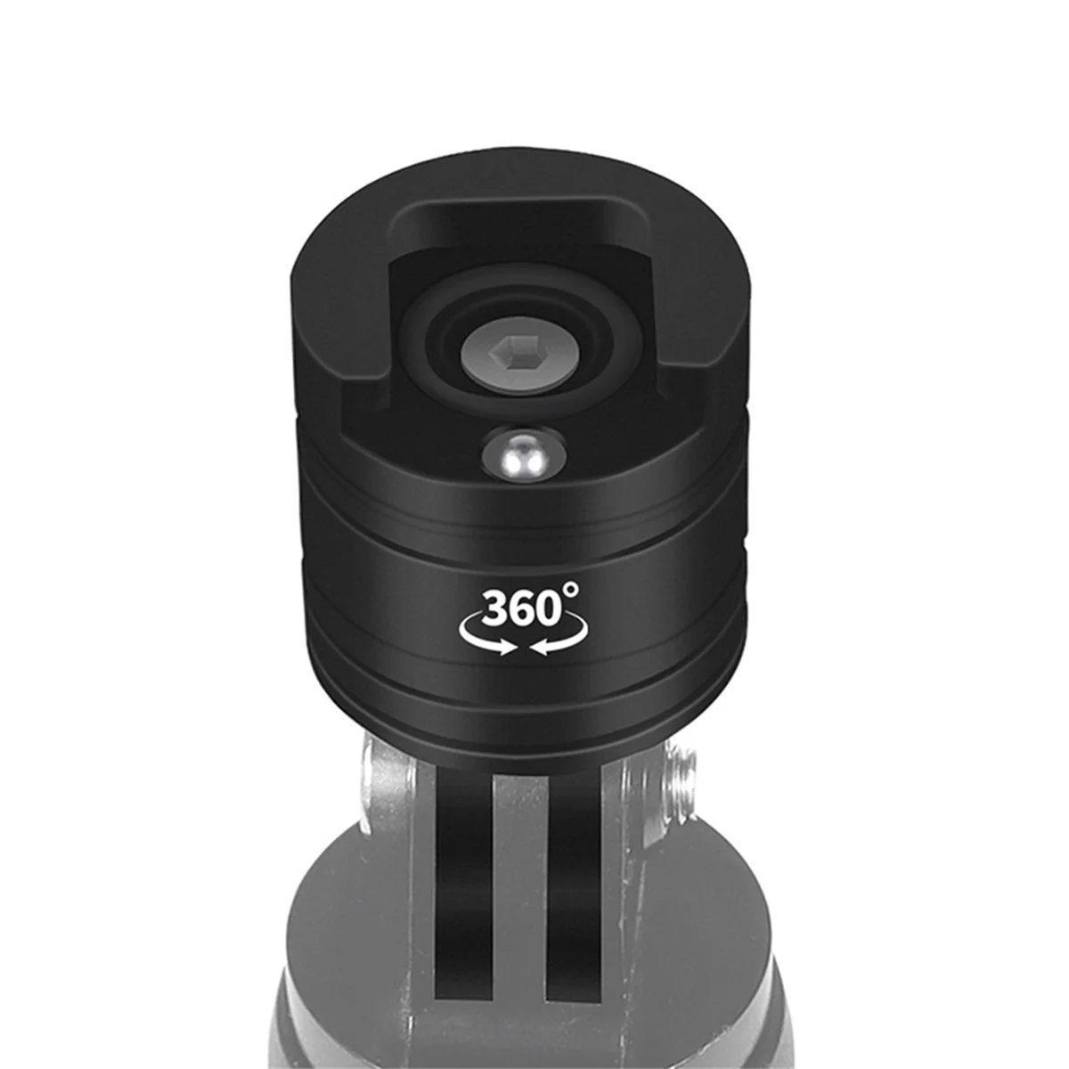 

Аксессуары для Gopro 12, металлический адаптер, 1/4 дюйма, крепление из алюминиевого сплава для штатива, вращение на 360°, тип B