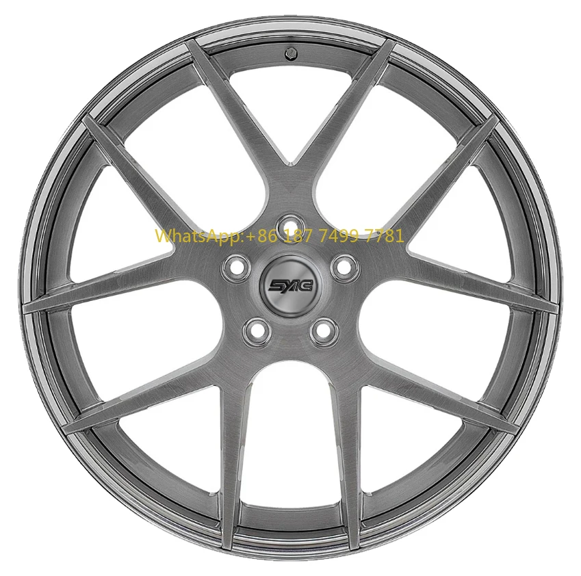 

SYAC 2-piece High Performance 18-22 Inch New Design Customization Aluminium Alloy Forged Wheels/hubs/rims