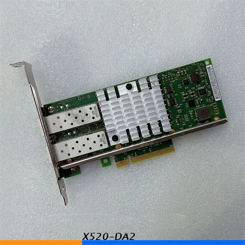 For DELL X520-DA2 82599ES 0XYT17 XYT17 Dual Port 10 Gigabit Network Card