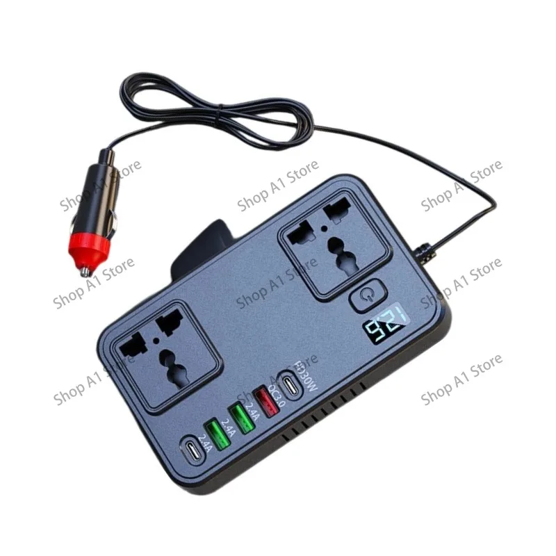 Car inverter 150W high power power converter mobile phone charger multi-function car socket