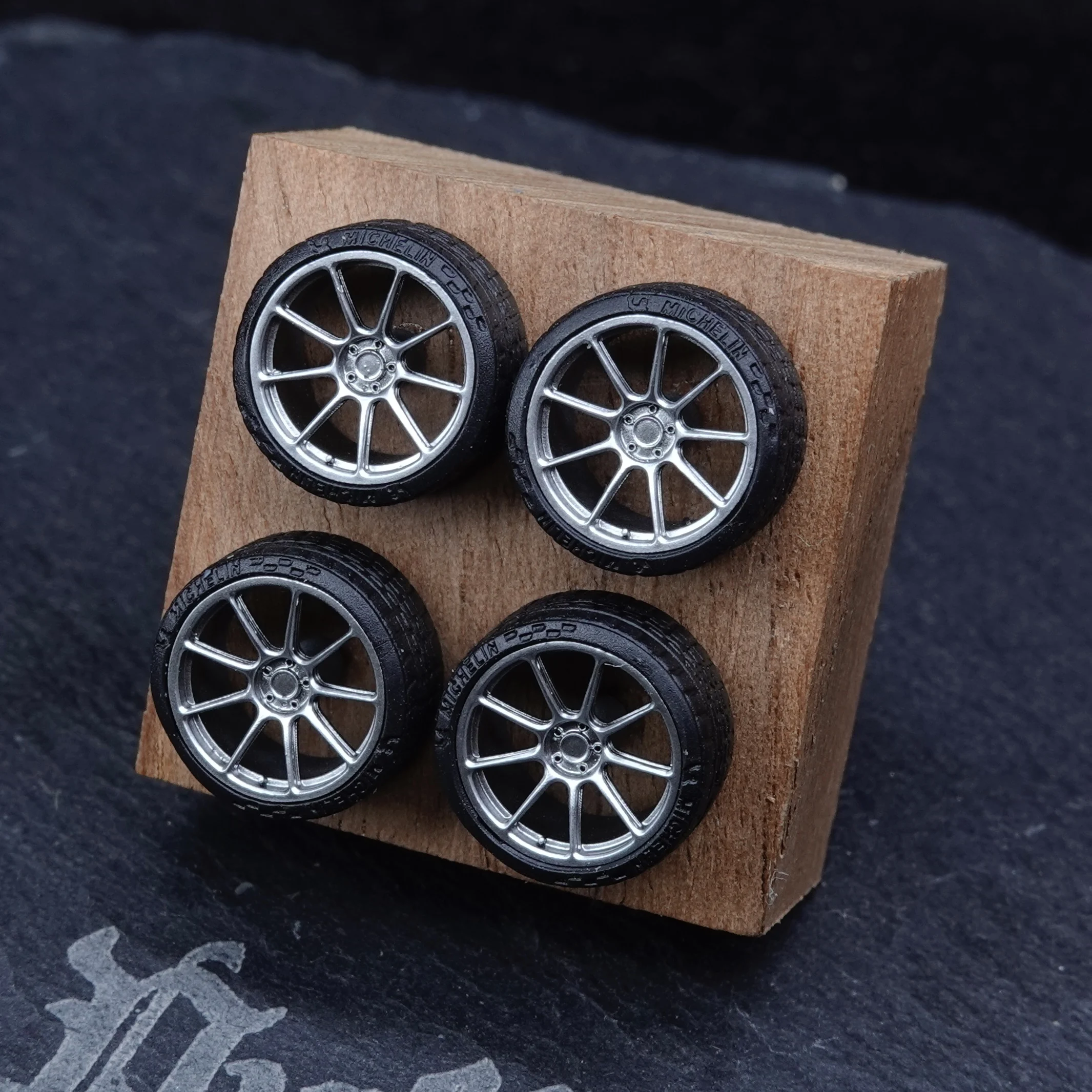New Model Simulation Alloy Car Model Wheel Modification 1/64 Adapted 8.8mm Modified Wheel Hub Model DIY Toys