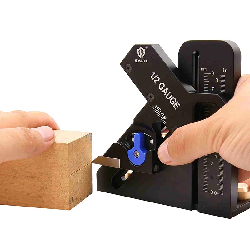 Woodworking center scribe table saw automatically finds 1/2 label auxiliary sawing tool