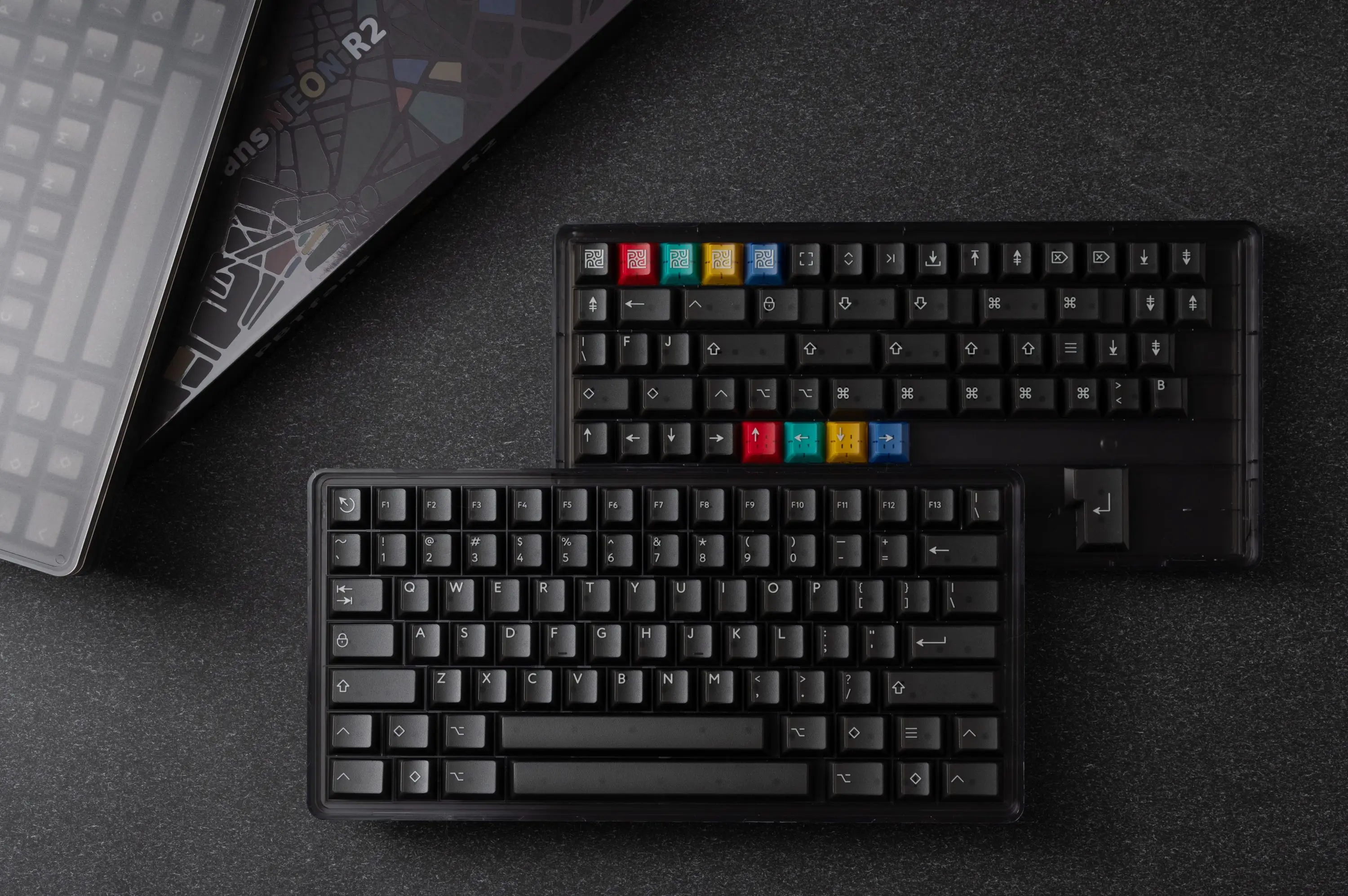 Pbtfans-ネオンR2 ABSダブルショットチェリープロファイル、MXスタイル