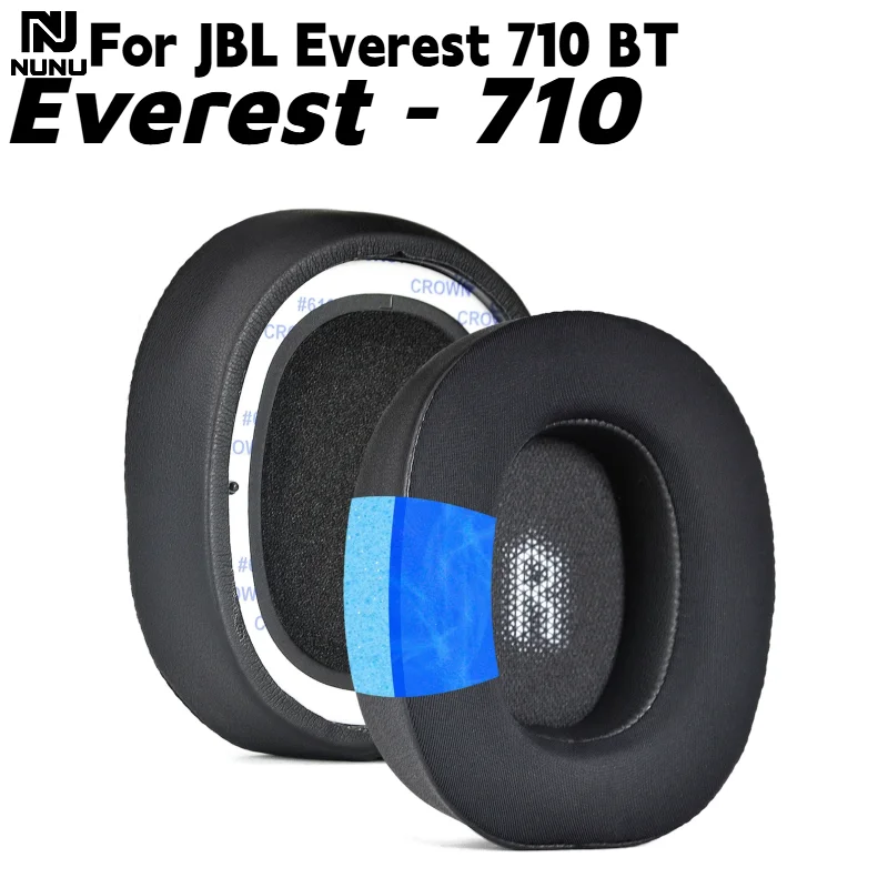 NUNU Replacement Soft Ice gel Ear Pads Cushion / Silicone zipper head beam protective cover For JBL Everest-710 Gaming Headset view 3