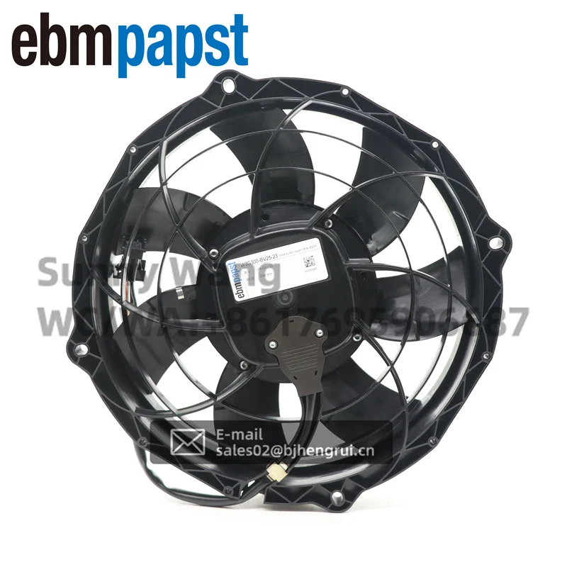 ebmpapst W3G300-BV25-23 26 В постоянного тока 380 Вт 14,6 А 3940 об/мин IP24 Реечный вентилятор Автомобильный конденсаторный вентилятор Осевой вентилятор сохраненной энергией