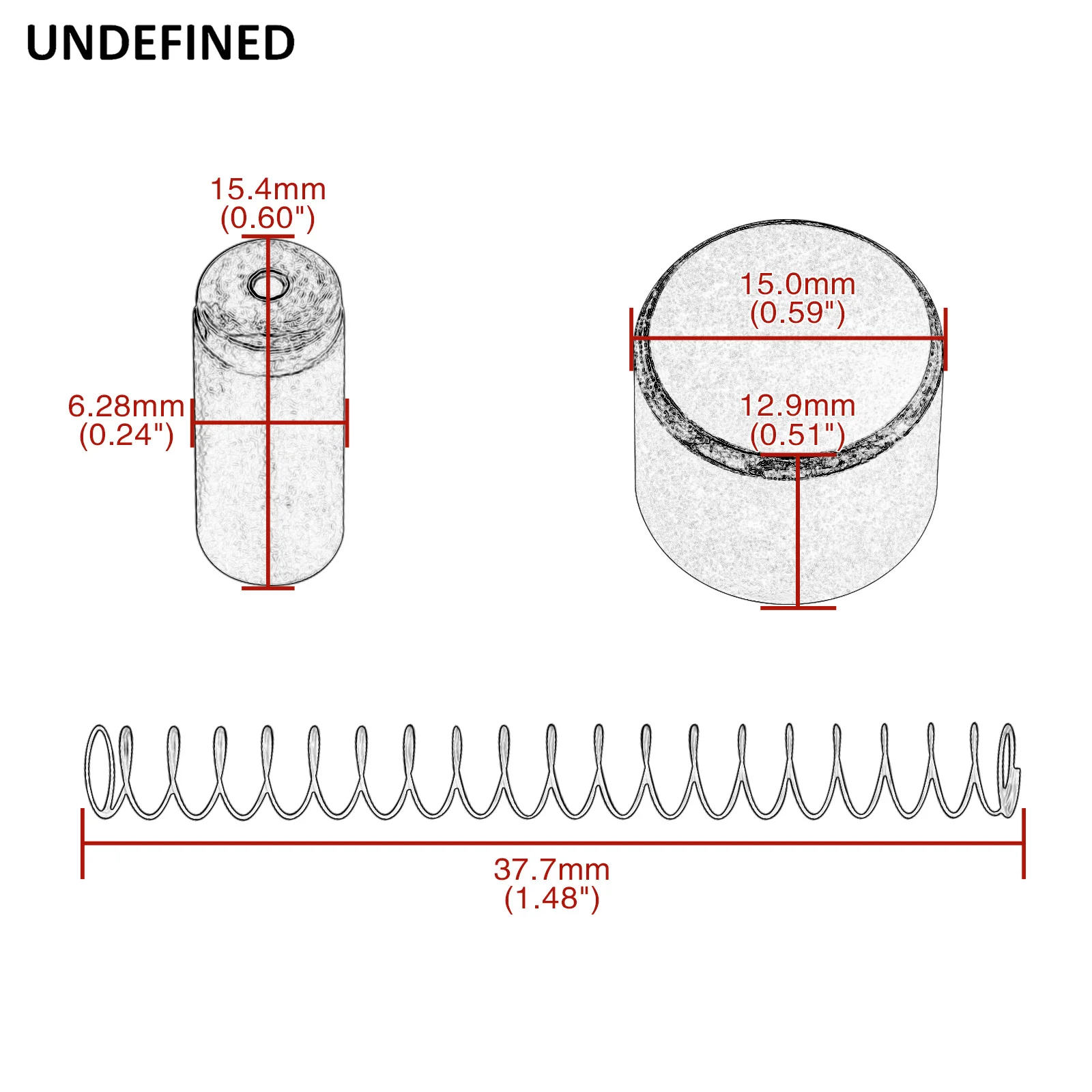 Starter Clutch Roller Repair Kit A256 For Honda CX500 CB750 VF700 VF750 GL1200 Gold Wing Replaces NO.91101-516-000 28126-415-000 view 6
