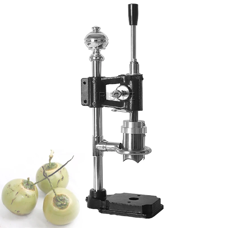 Food Processors Manual Coconut Press Opening Maker Green Coconut Peeling Cutting Machine