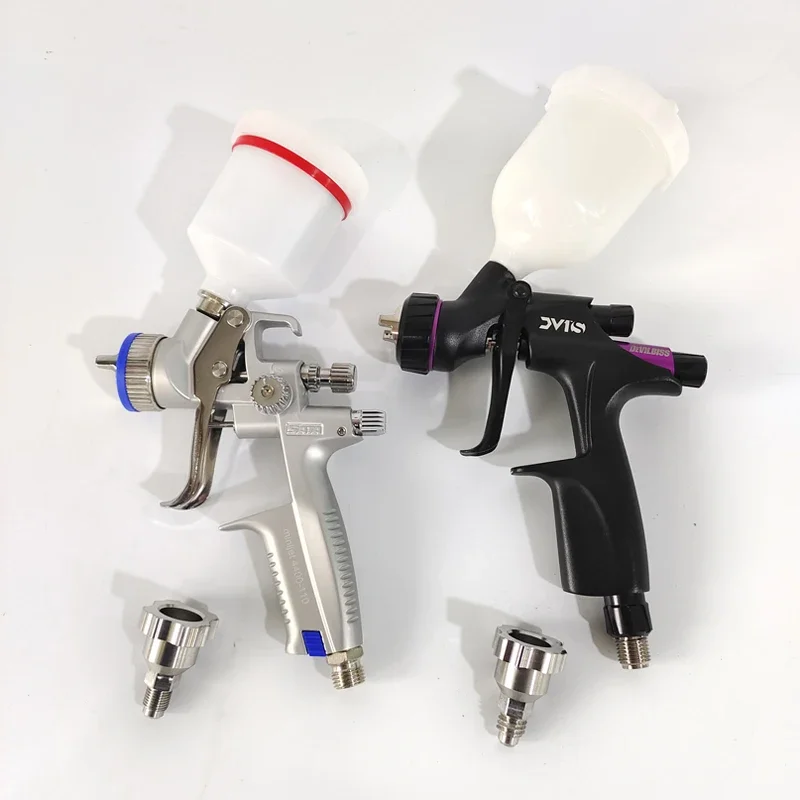 Suitable for DeVilbiss Sata small repair mini spray gun disposable spray gun pot stainless steel adapter