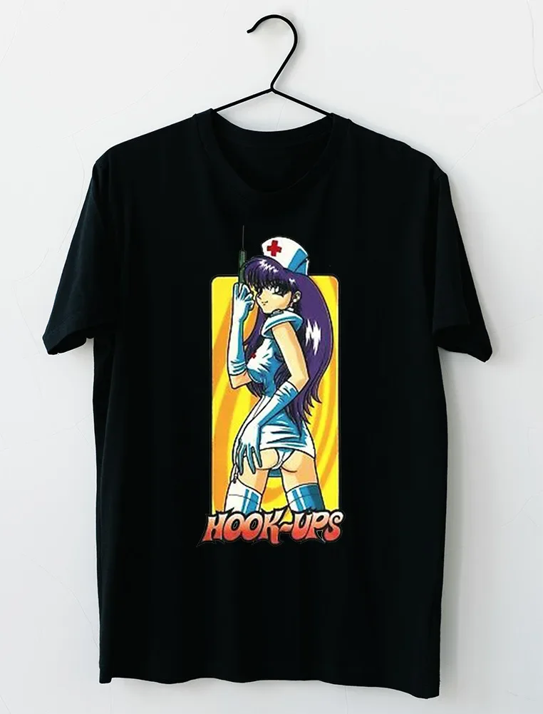 

Hook-Ups Skateboard Nurse Girl Cherry T-Shirt