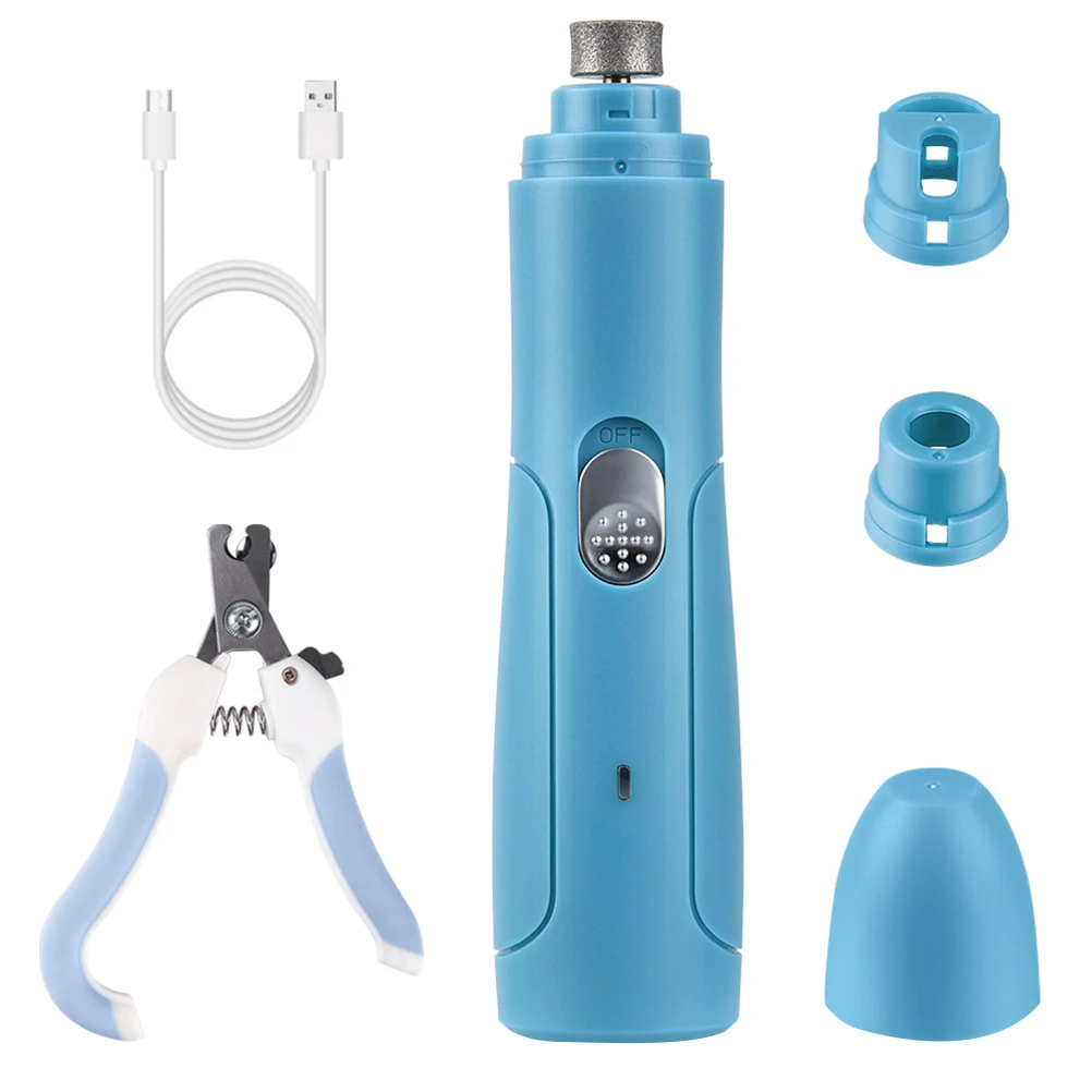 

3pcs Portable Claw Nail Polisher Automatic Nail Trimmer Creative Nail Clipper Electric Nail Grinding Tool (Nail Polisher Set)