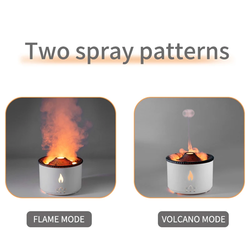 Jellyfish Smoke Ring Aroma Diffuser Creative Volcanic Air Humidifier Aromatherapy for Home Office Bedroom/Essential Oil Set