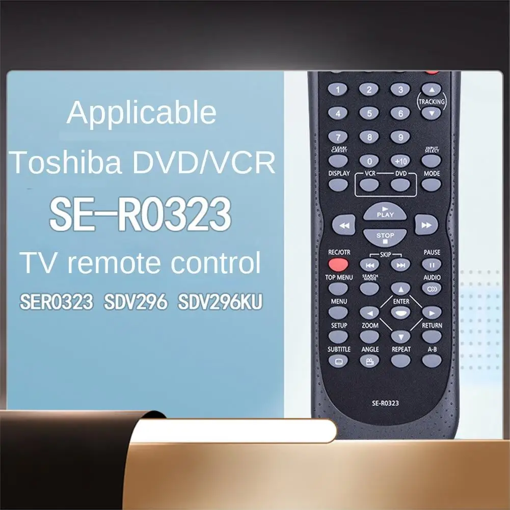 

SE-R0323 Сменный пульт дистанционного управления для Toshiba DVD видеомагнитофона видеоплеер SD-V296 SD-V296KU SDV296 SDV296KU SD-V296-K-TU-N35R