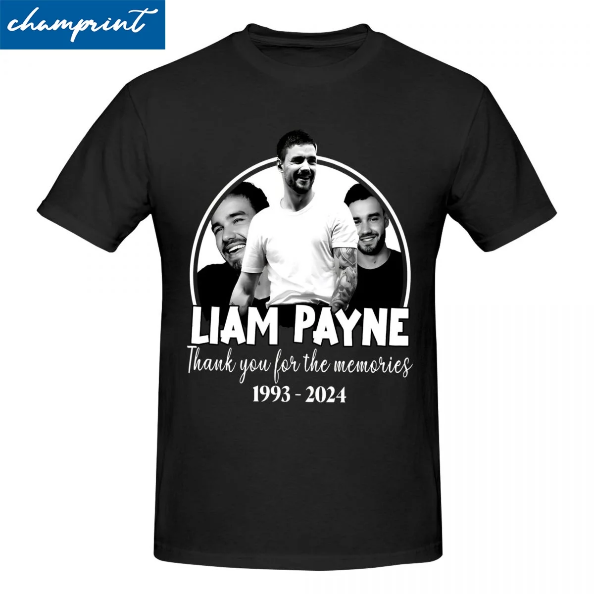 Men Women Liam Payne - Rip Liam Payne T Shirt 100% Cotton Clothing Funny Short Sleeve Crewneck Tees 6XL T-Shirt