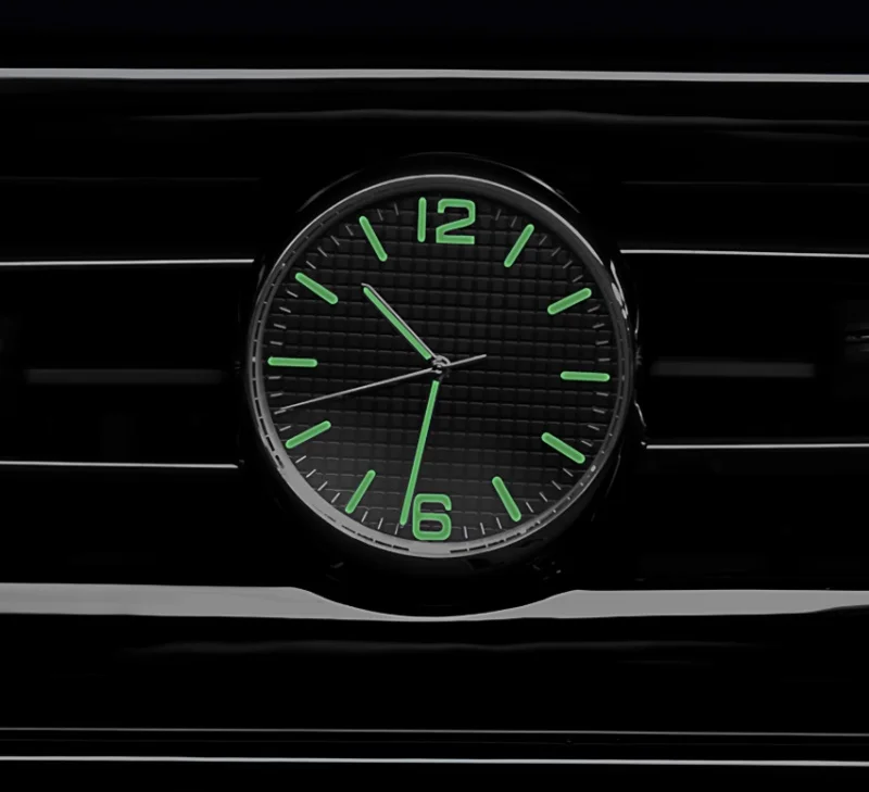 Car Center Console Air Vent Quartz Clock for BYD Leopard 5 2023-2024 Modified Car Luminous Clock Car Interior Upgrade Parts