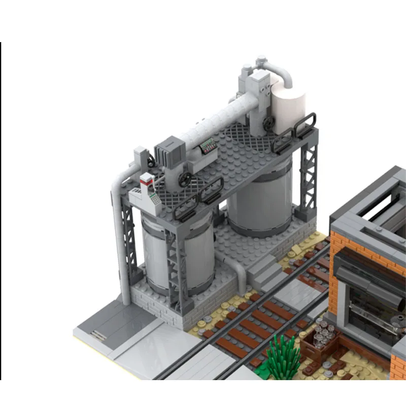 

MOC-129708 Модель строительного блока City Factory, 2998, детали, креативная подарочная игрушка для мальчиков, детский день рождения и Рождество