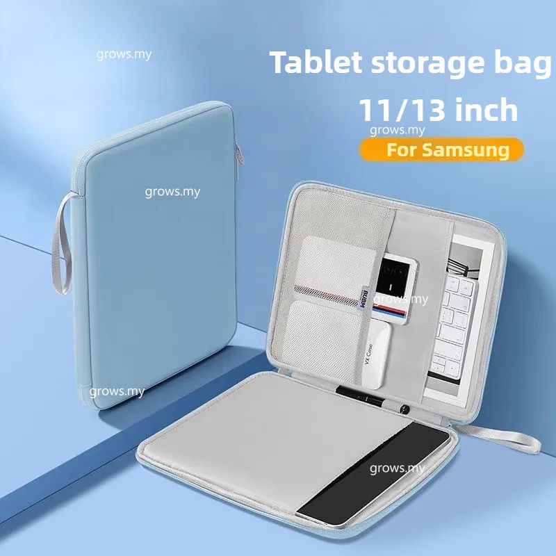 

Waterproof PU Tablet Sleeve Cover for Samsung Galaxy Tab S10 FE+ 13.1"2025 S7 S8 S9 FE plus 12.4 S6 Lite A9+ A8 10.5 Storage Bag