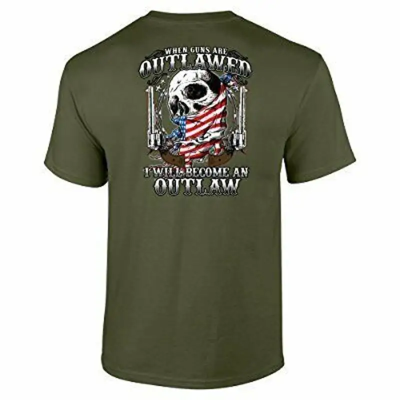 Футболка 2Nd Amendement When s Are Outlawed Military