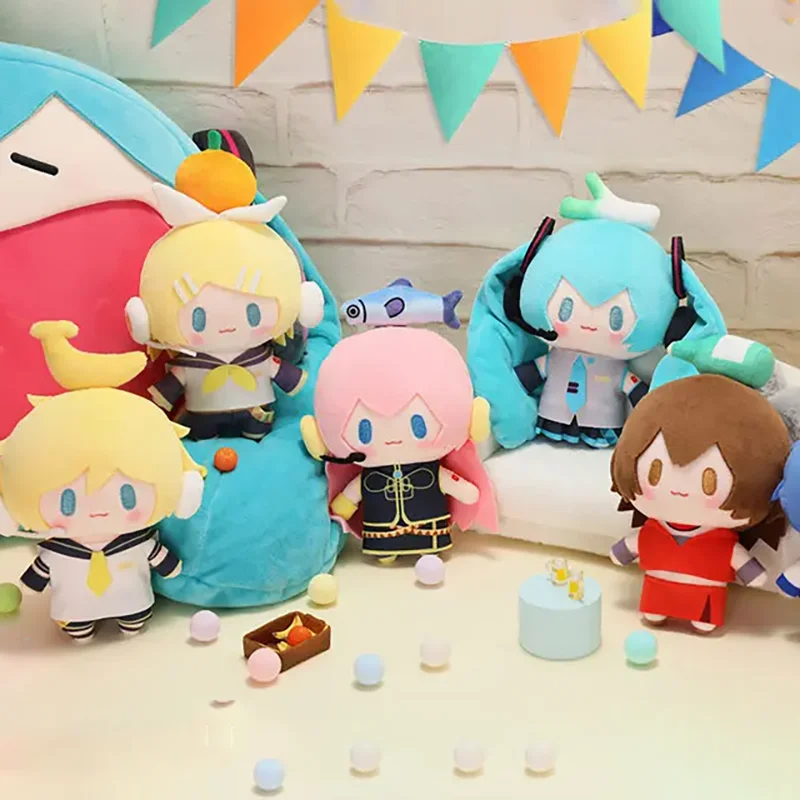 Bemoe Top Treasure Series Hatsune Miku Plush Doll Kagamine Rin Kagamine Len Megurine Luka Kaito Figure Anime Toy Gift Decoration