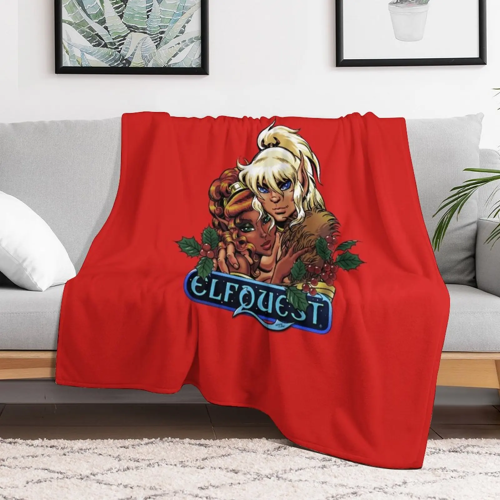 ElfQuest: Questmas Throw Blanket Multi-Purpose sofa bed For Baby Blankets